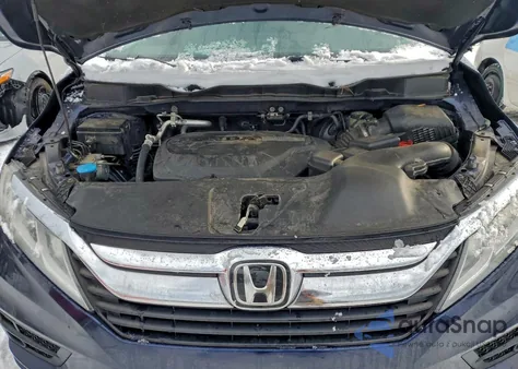 2018 Honda Odyssey Exl из США, поврежденный, VIN 5FNRL6H76JB037317